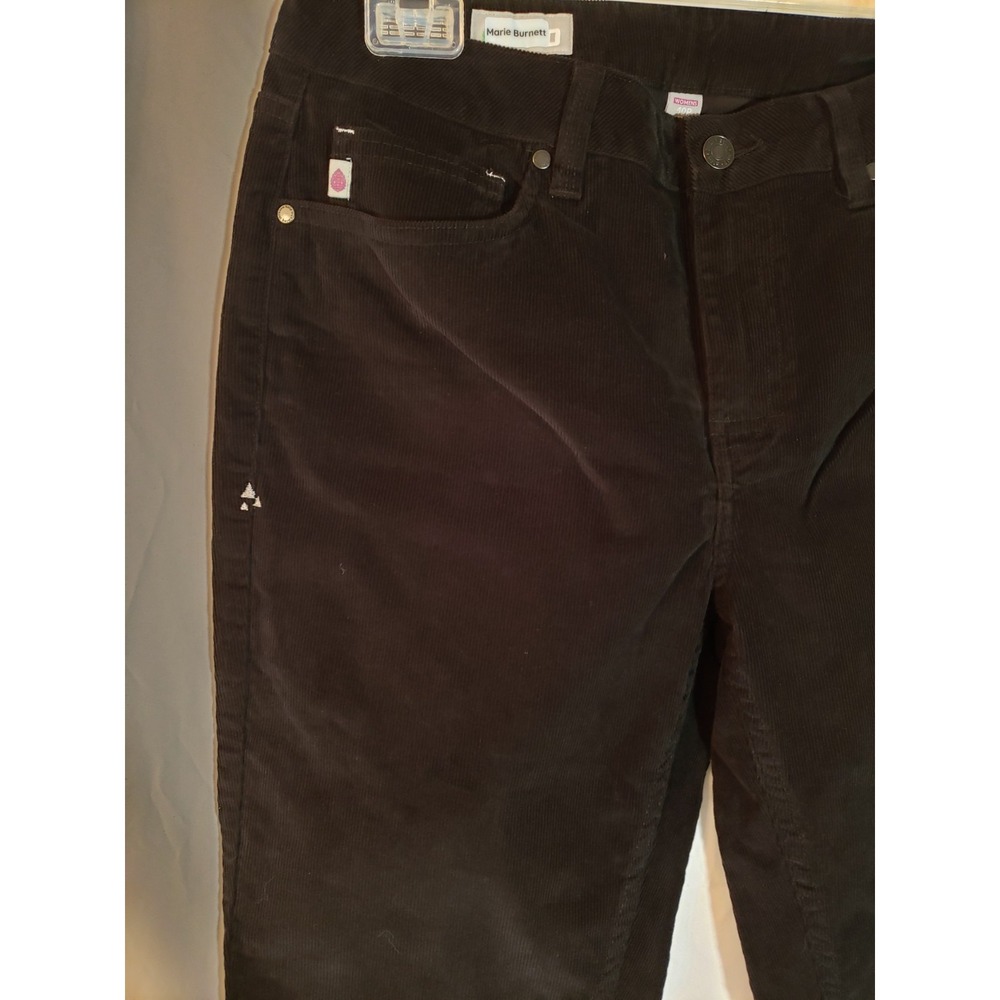Women's Stio Black Corduroy Pants Size 10R - Picture 3 of 5